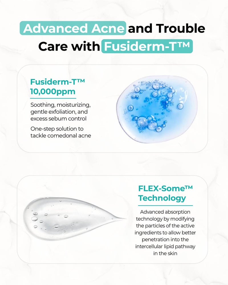 FUSIDYNE سيروم ديرما تروبل بالانسينج (1.41 أونصة) سيروم مهدئ للبشرة مع مركب للتحكم في إفراز الدهون للبشرة المعرضة للشوائب والمسام الواسعة وخيوط الدهون - Image 3